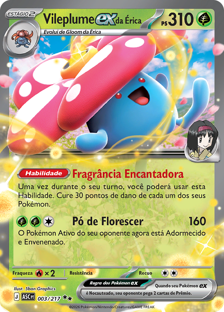 Vileplume ex da Érica