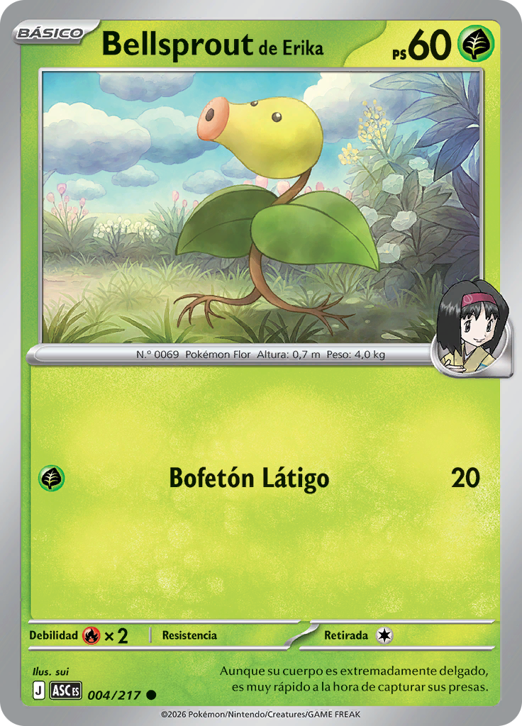 Bellsprout de Erika