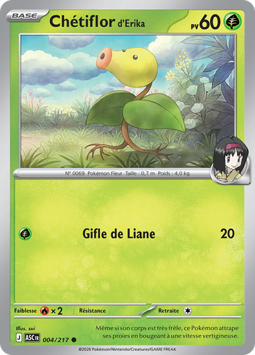 Chétiflor d'Erika (Reverse Holo)