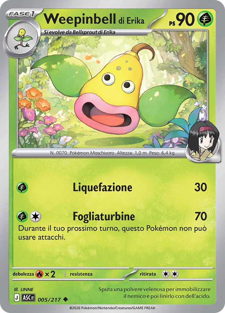 Weepinbell di Erika