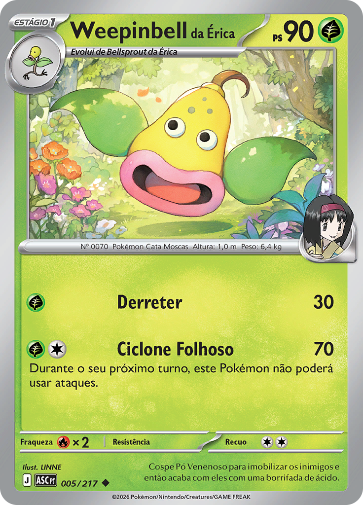 Weepinbell da Érica
