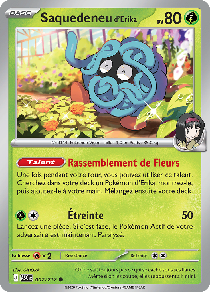 Saquedeneu d'Erika (Reverse Holo)