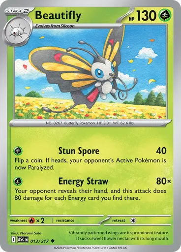 Beautifly (Reverse Holo)