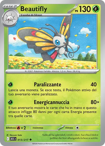 Beautifly (Reverse Holo)