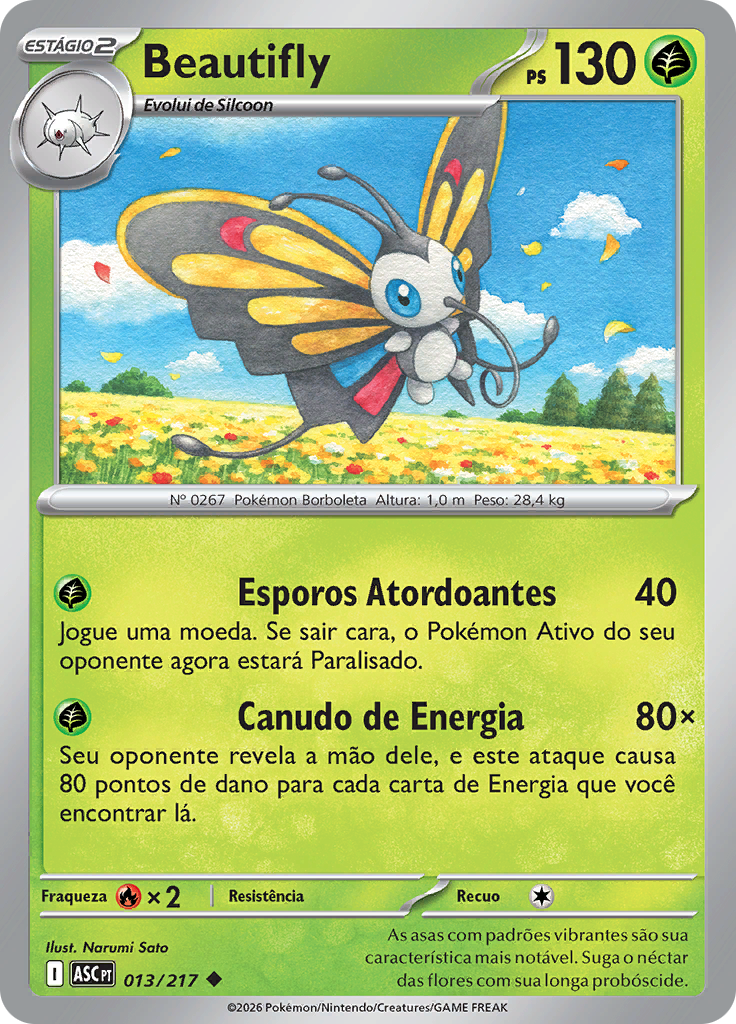 Beautifly (Reverse Holo)