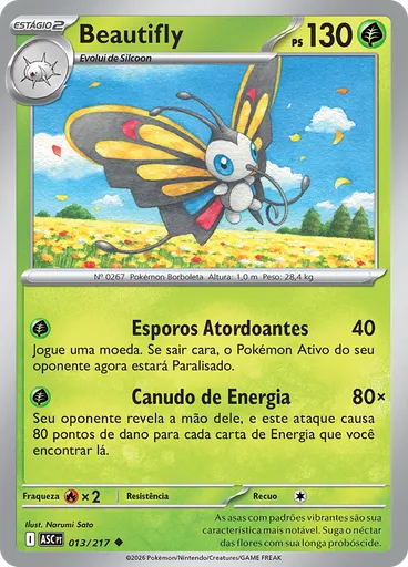 Beautifly (Reverse Holo)