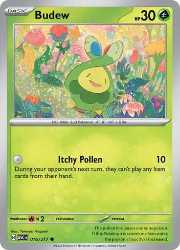 Budew (Reverse Holo)
