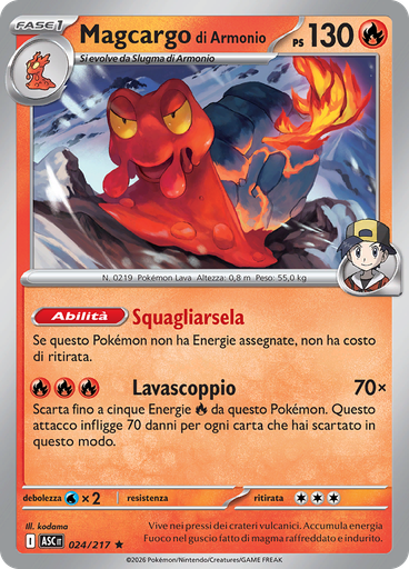 Magcargo di Armonio (Reverse Holo)