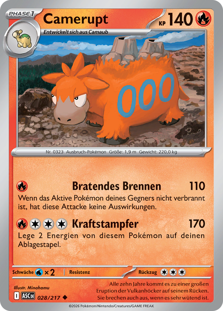 Camerupt (Reverse Holo)