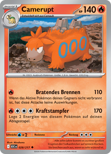 Camerupt (Reverse Holo)