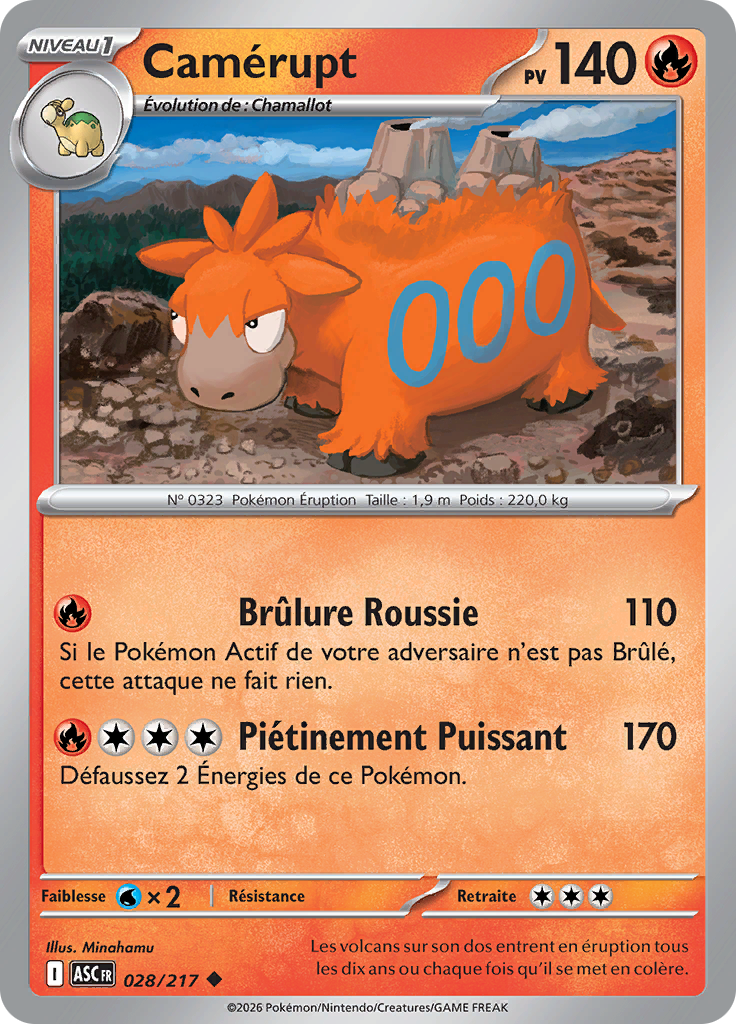 Camérupt (Reverse Holo)