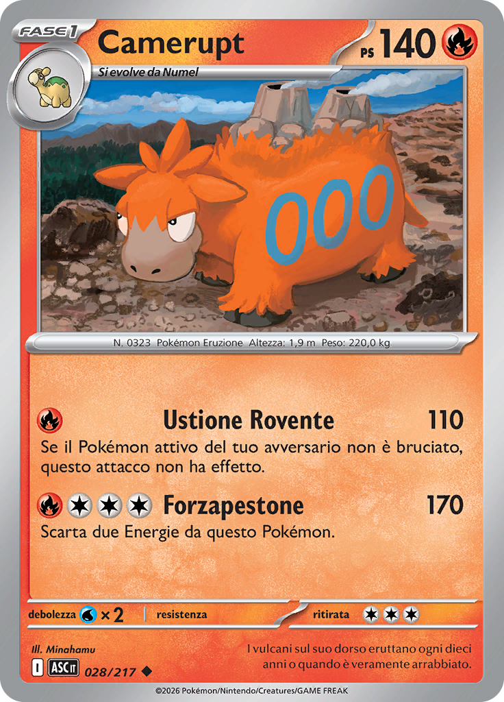Camerupt (Reverse Holo)