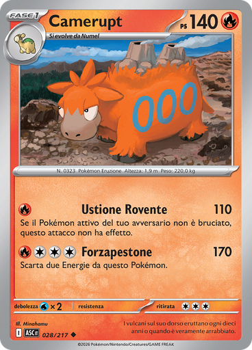 Camerupt (Reverse Holo)
