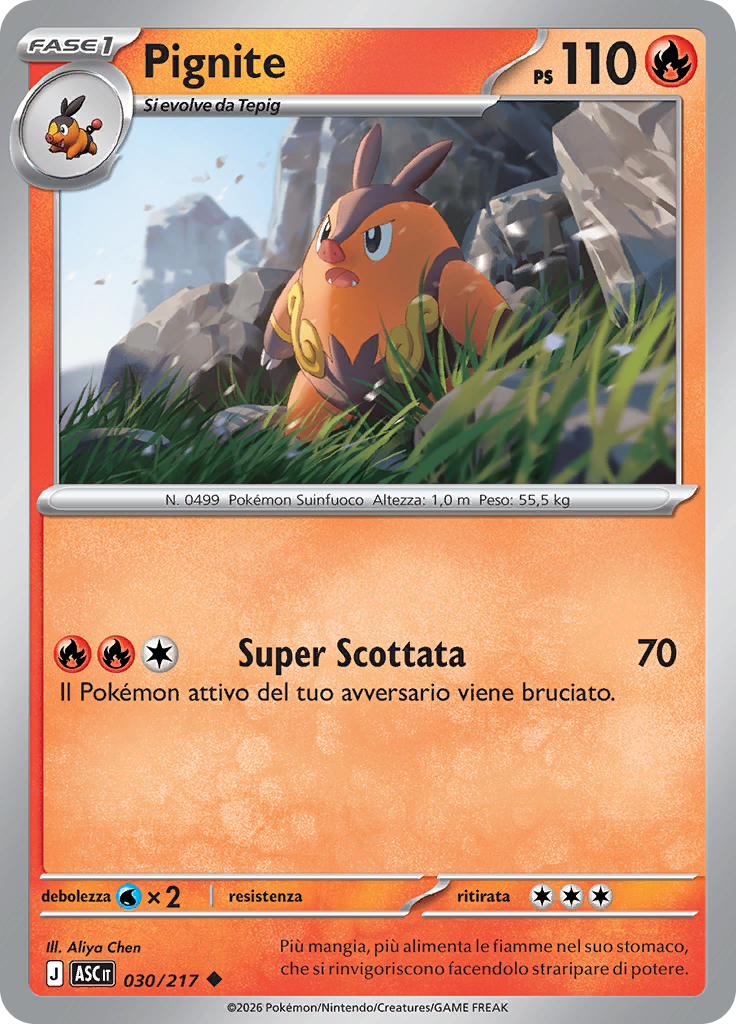 Pignite (Reverse Holo)
