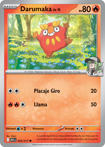 Darumaka de N (Reverse Holo)
