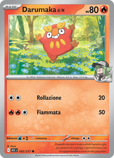 Darumaka di N (Reverse Holo)