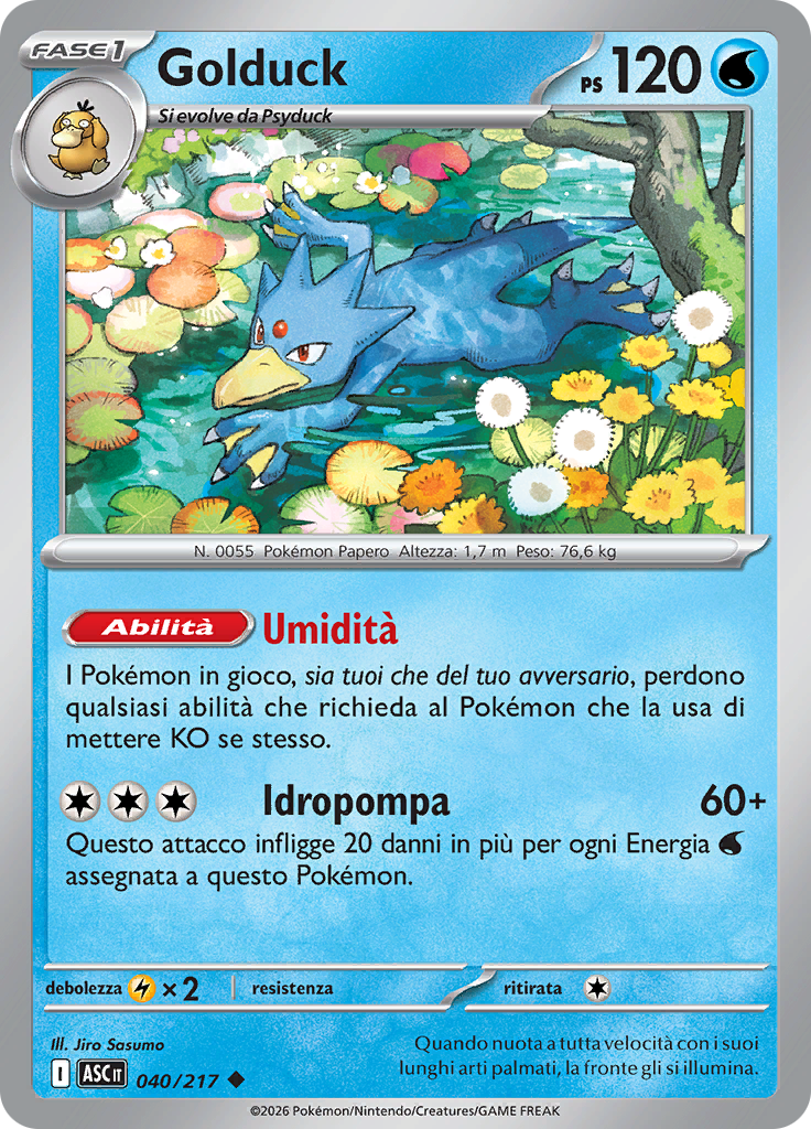 Golduck (Reverse Holo)