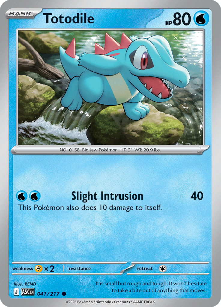 Totodile (Reverse Holo)