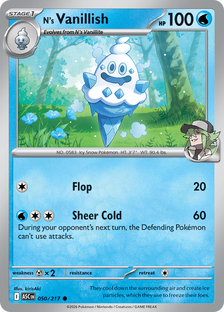 N's Vanillish (Reverse Holo)