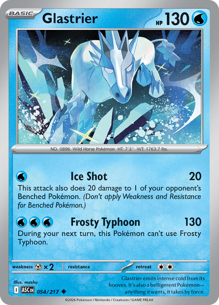 Glastrier (Reverse Holo)