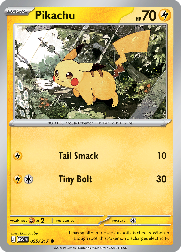 Pikachu (Reverse Holo)