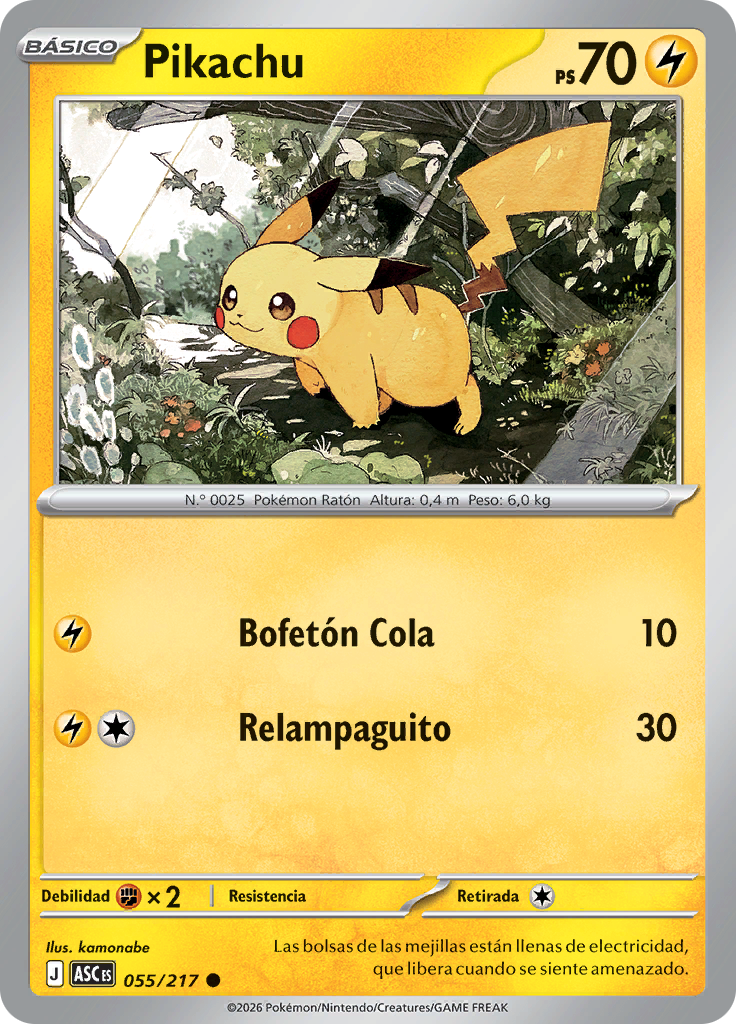 Pikachu (Reverse Holo)