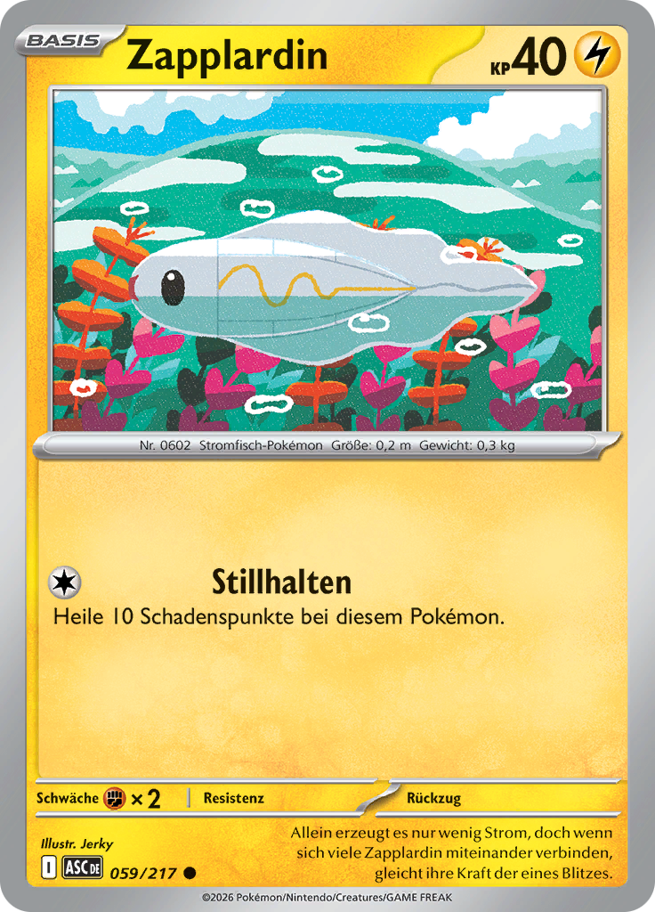 Zapplardin (Reverse Holo)
