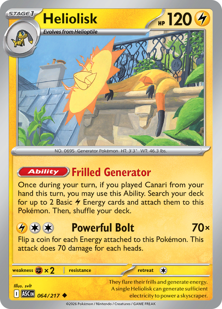 Heliolisk (Reverse Holo)