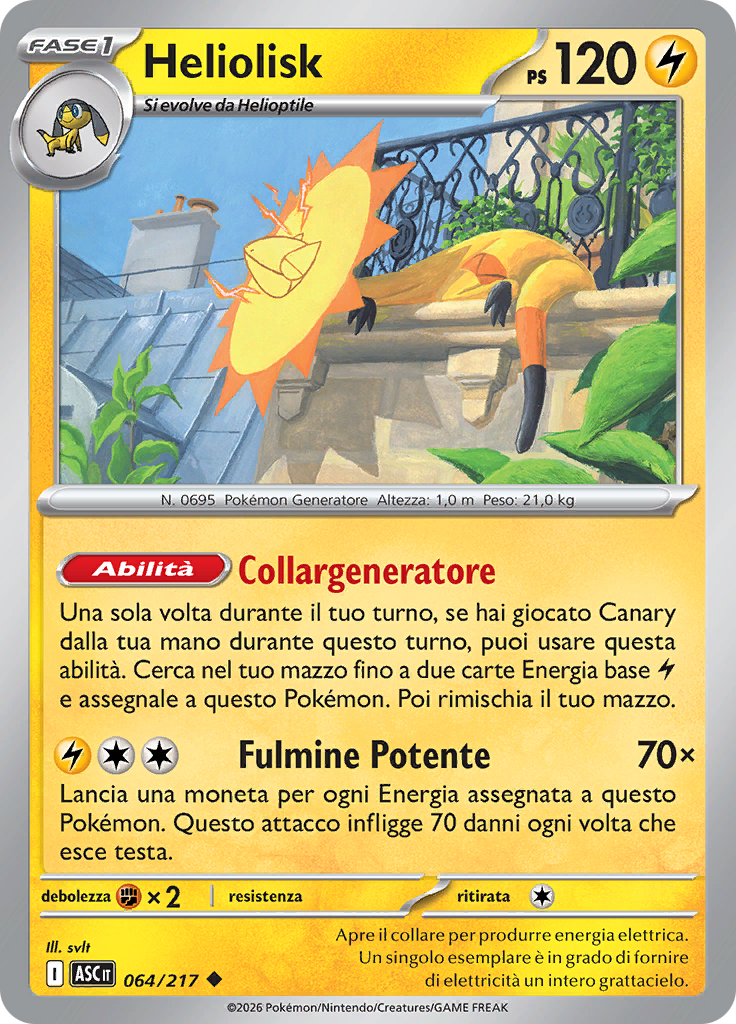 Heliolisk (Reverse Holo)