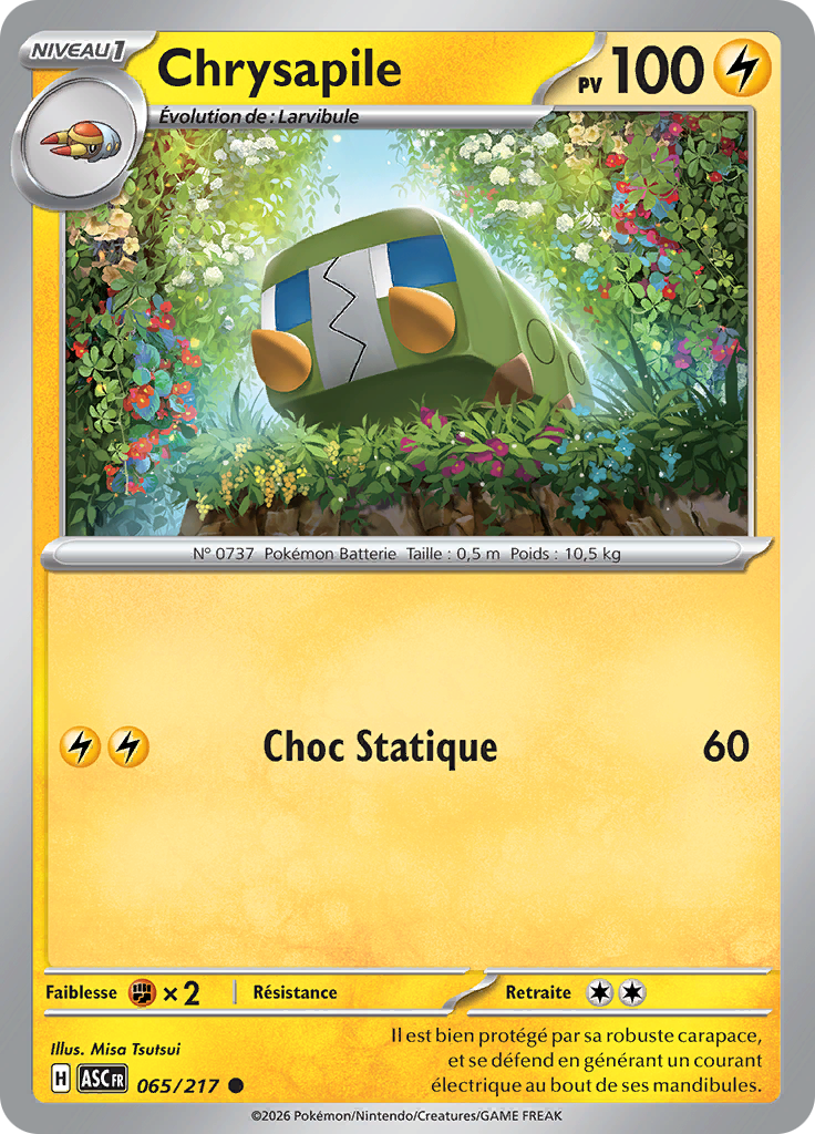 Chrysapile (Reverse Holo)