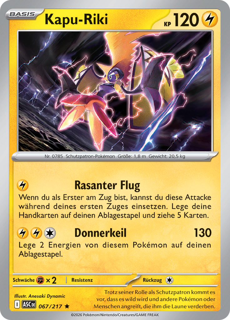 Kapu-Riki (Reverse Holo)