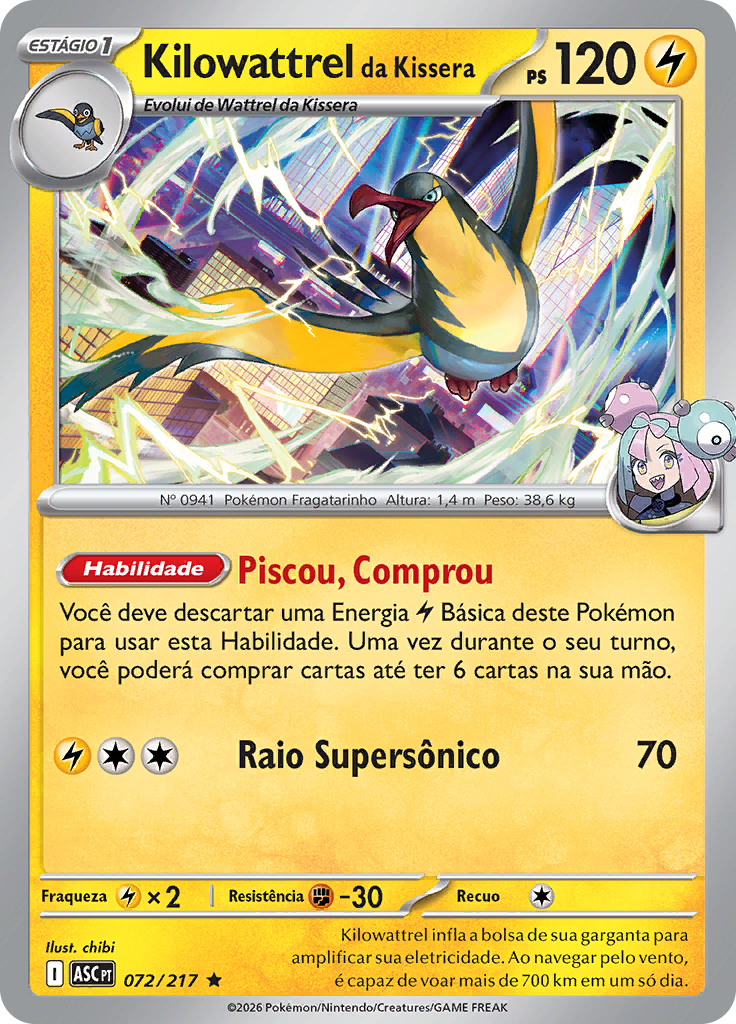 Kilowattrel da Kissera (Reverse Holo)