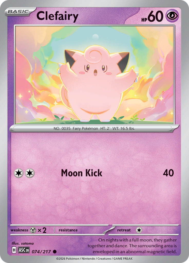 Clefairy (Reverse Holo)