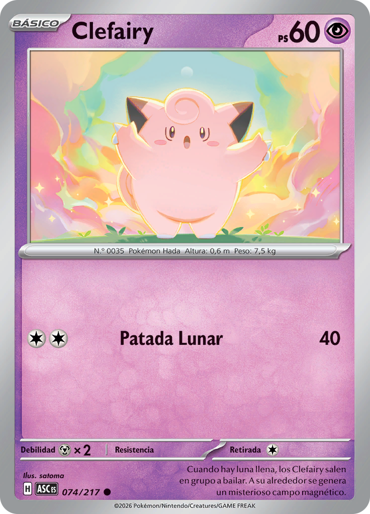 Clefairy (Reverse Holo)