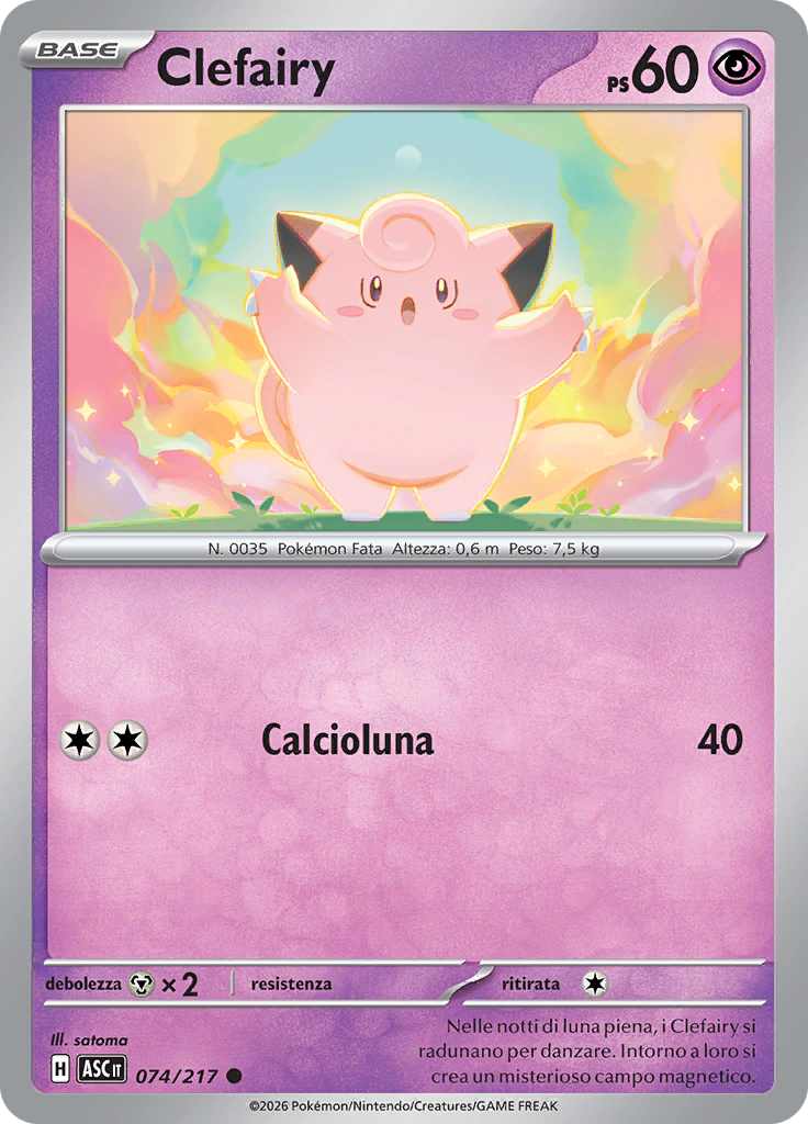 Clefairy (Reverse Holo)