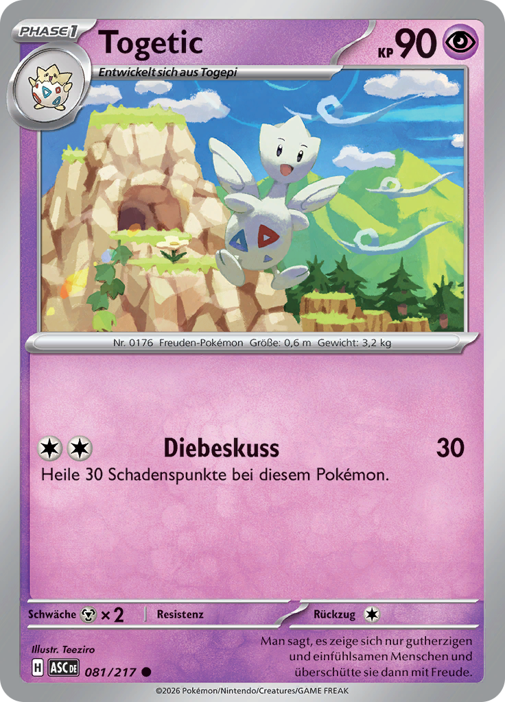 Togetic (Reverse Holo)