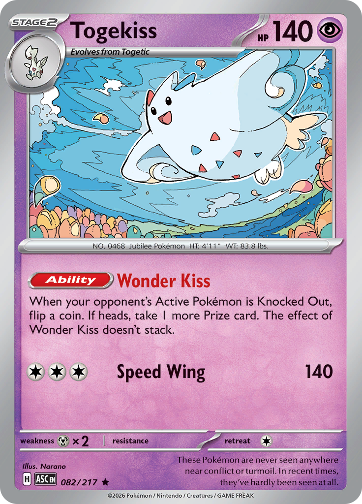 Togekiss (Reverse Holo)
