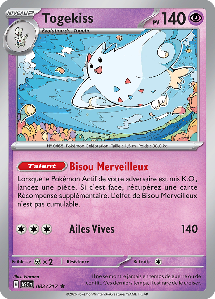Togekiss (Reverse Holo)