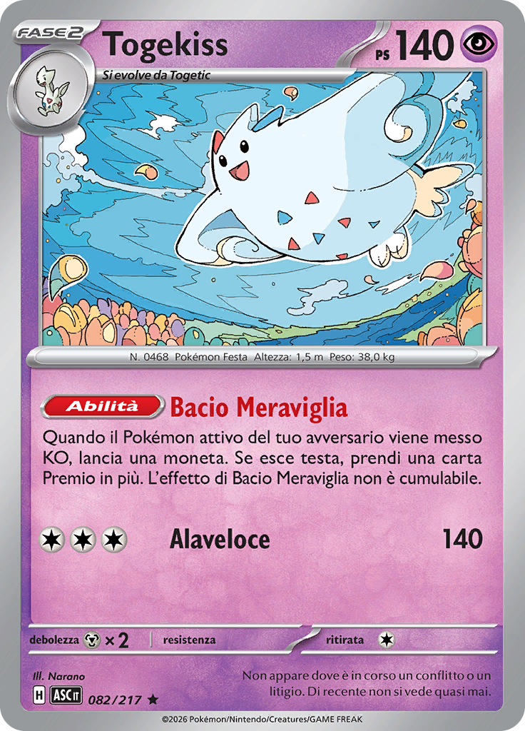 Togekiss (Reverse Holo)