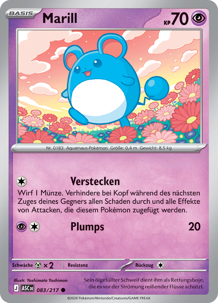 Marill (Reverse Holo)