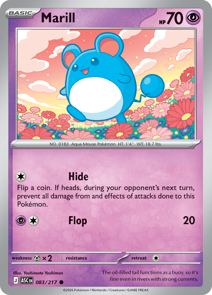 Marill (Reverse Holo)