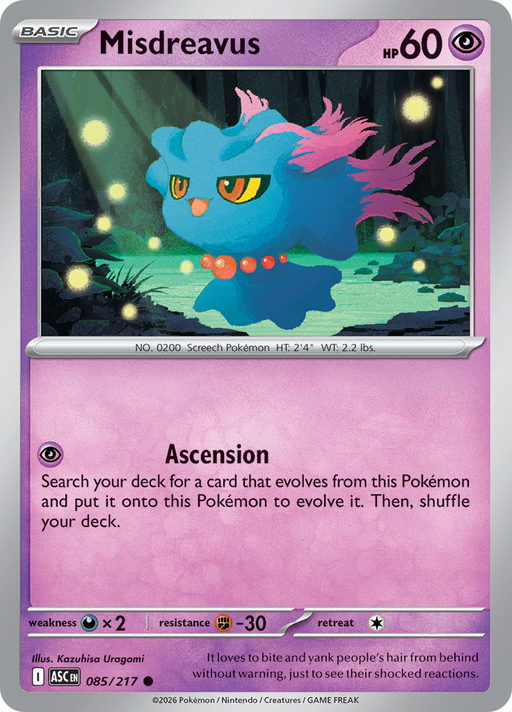Misdreavus (Reverse Holo)