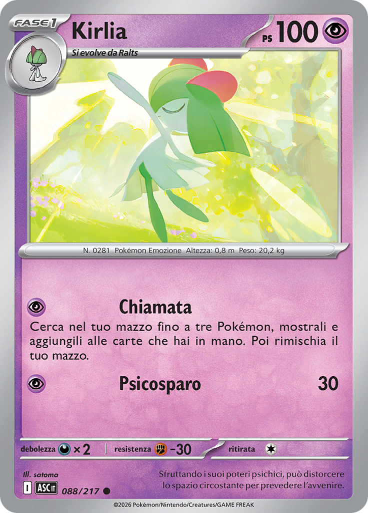 Kirlia (Reverse Holo)