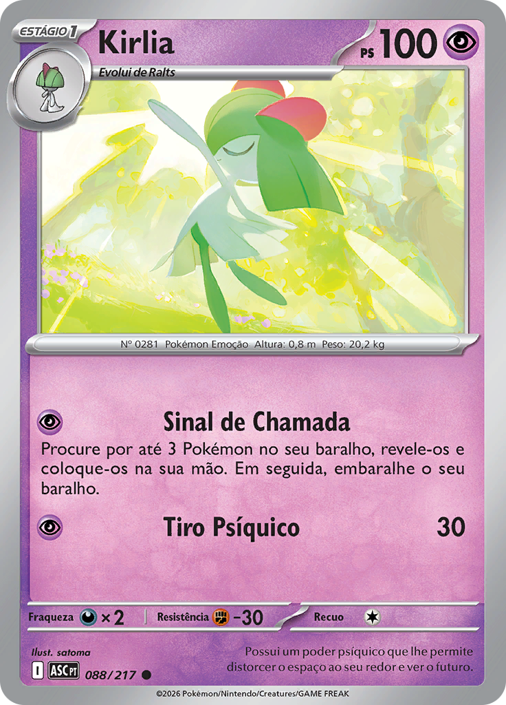 Kirlia (Reverse Holo)