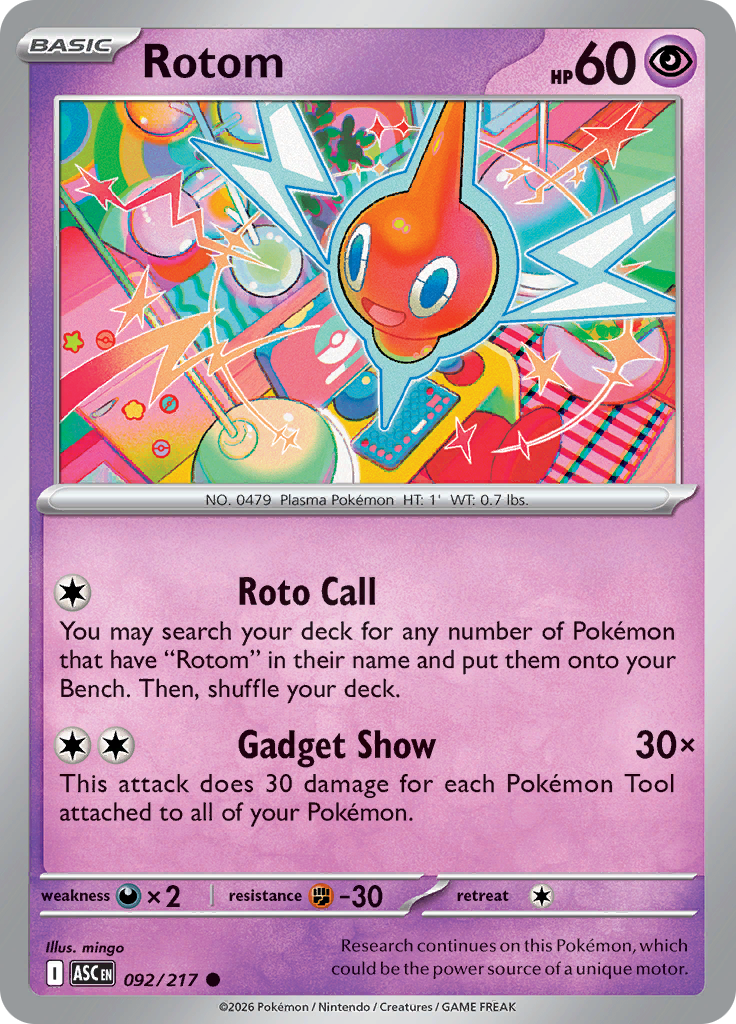 Rotom (Reverse Holo)