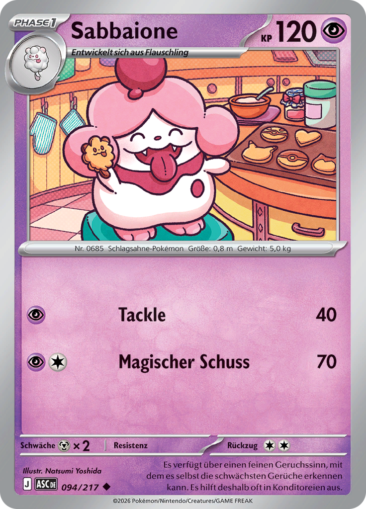 Sabbaione (Reverse Holo)