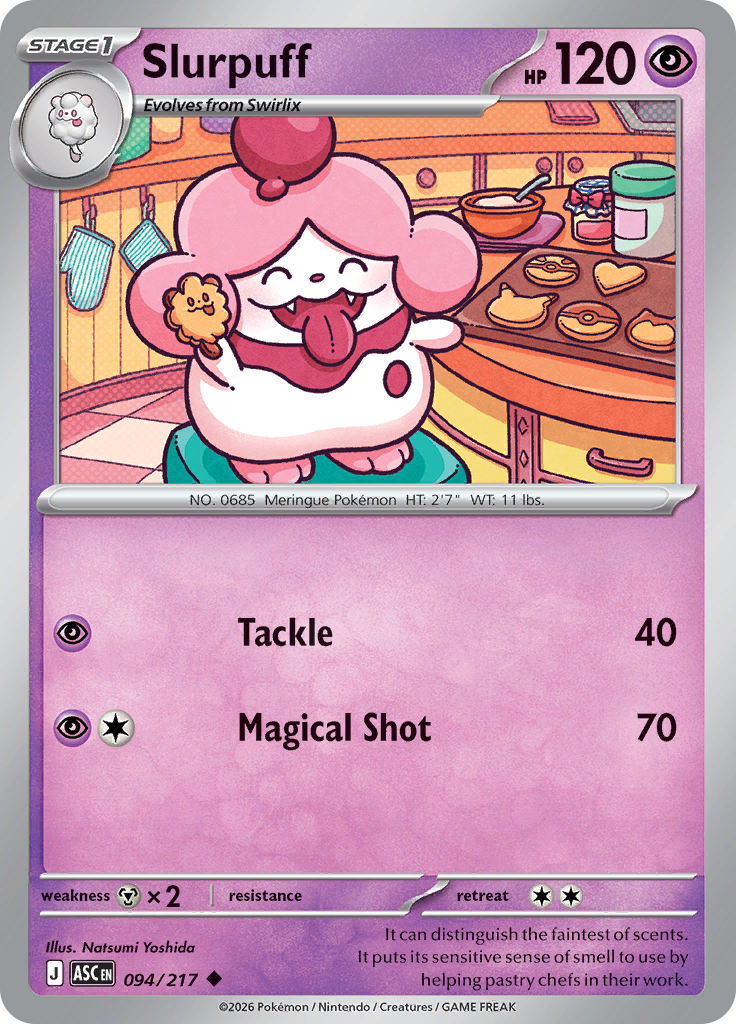 Slurpuff (Reverse Holo)