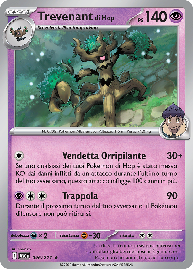 Trevenant di Hop