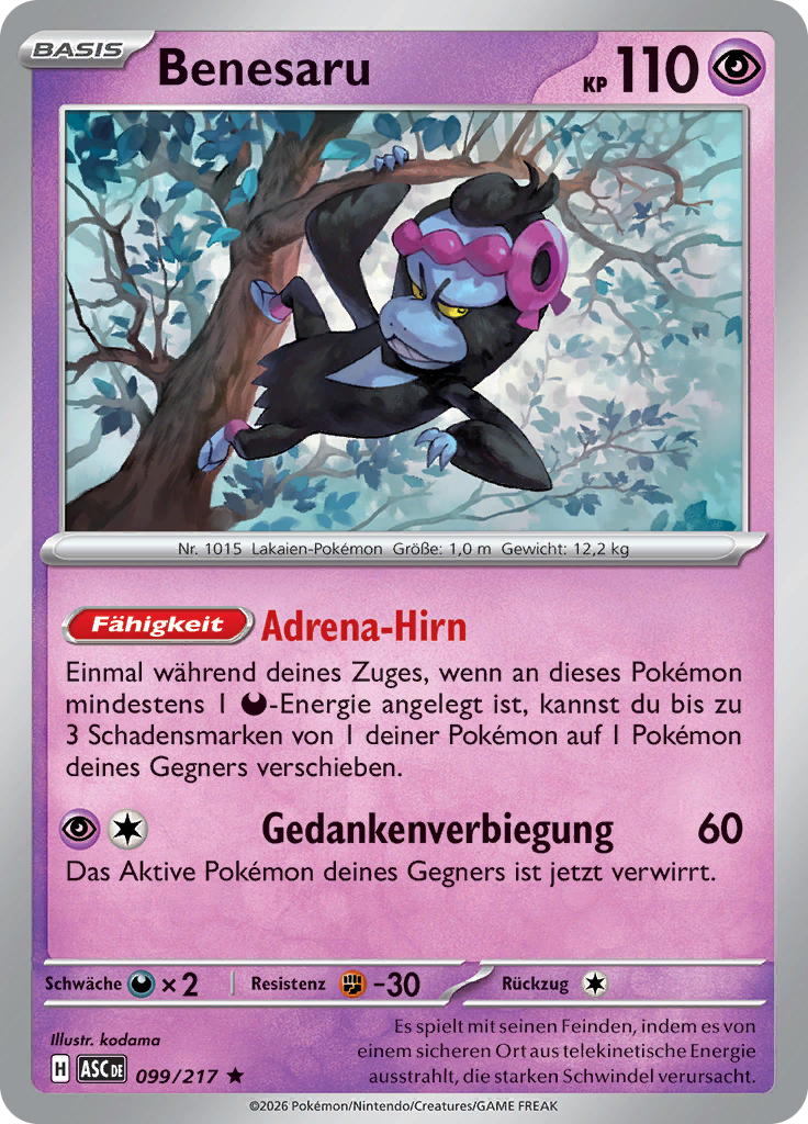 Benesaru (Reverse Holo)