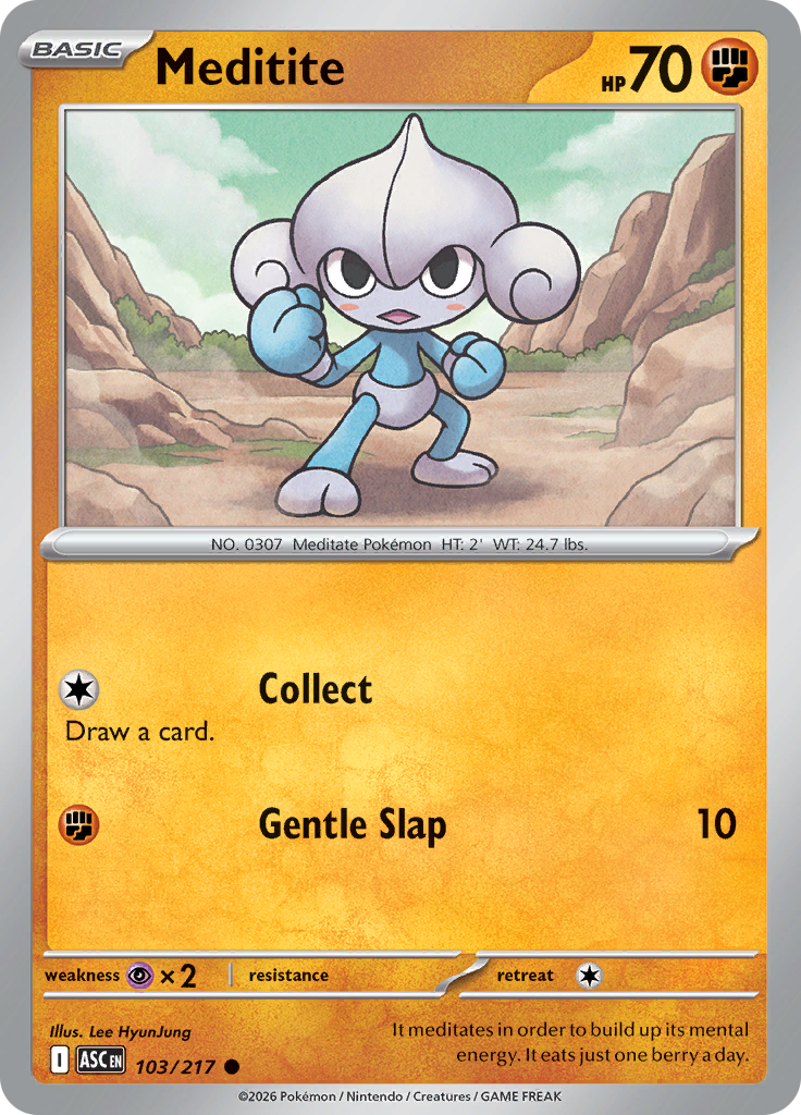 Meditite (Reverse Holo)